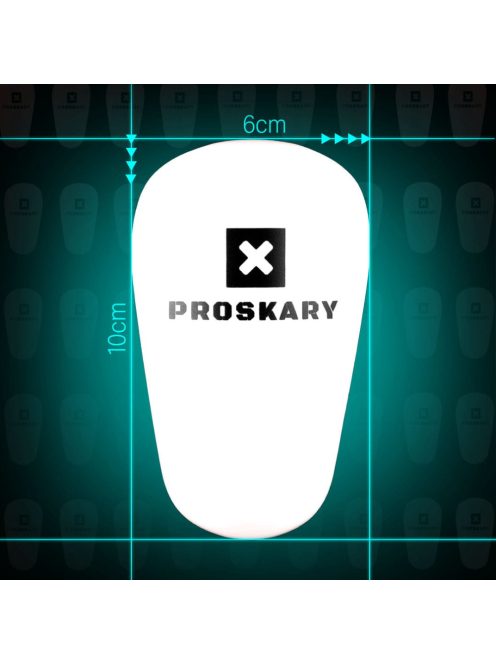 Proskary mini sípcsontvédő fehér